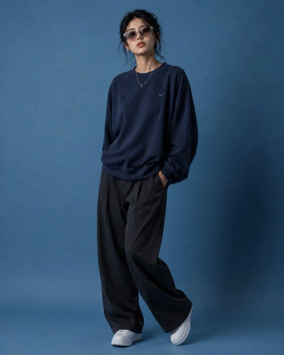 Editorial Fashion Pose Transformation reference
