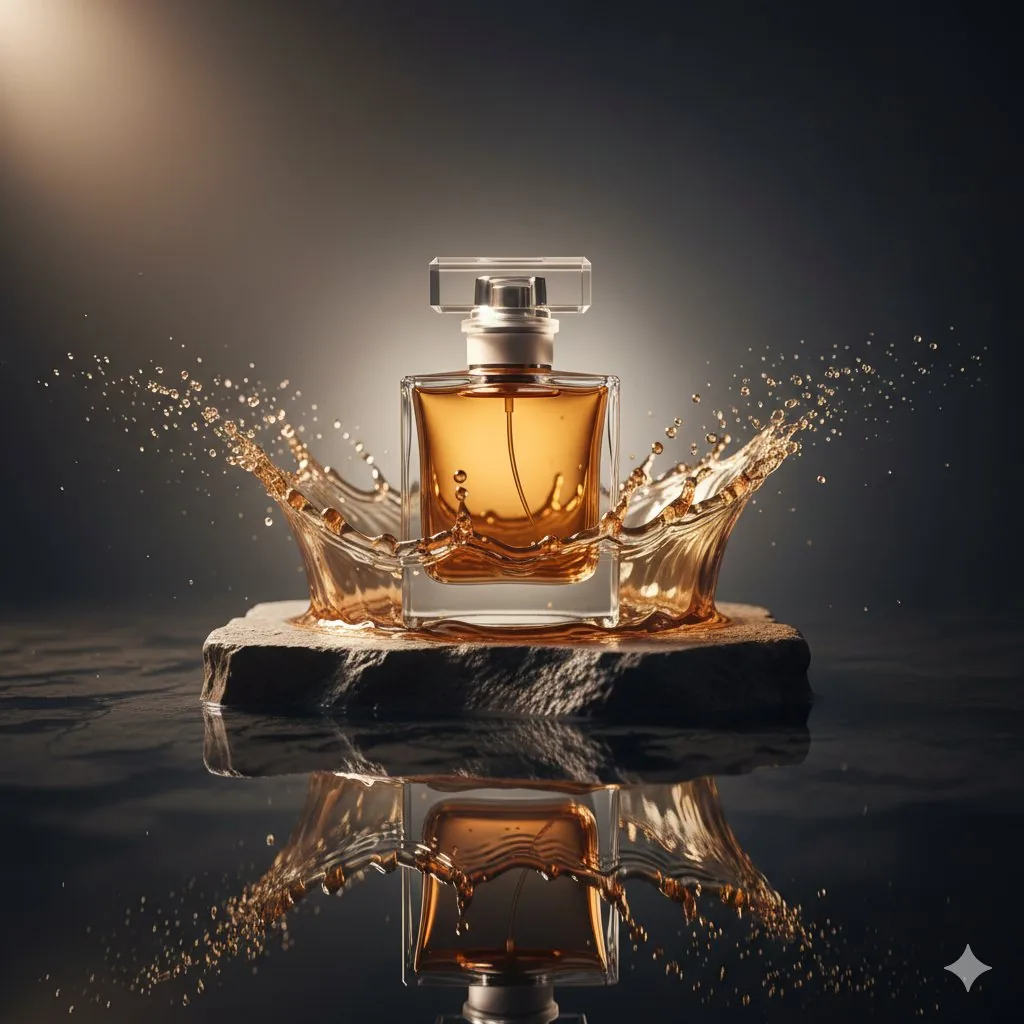 Dual Luxury Perfume Product Photography Prompts - Nano Banana Pro AI Prompt for Product Marketing reference