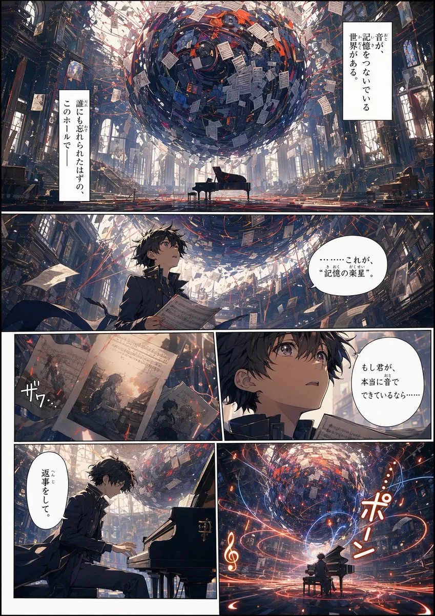 Memory Archive Manga Page reference