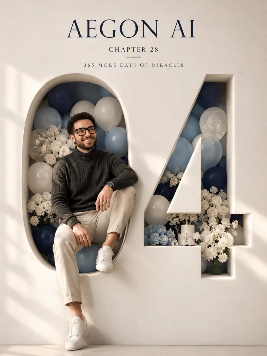 Architectural 3D Carved Birthday Poster reference