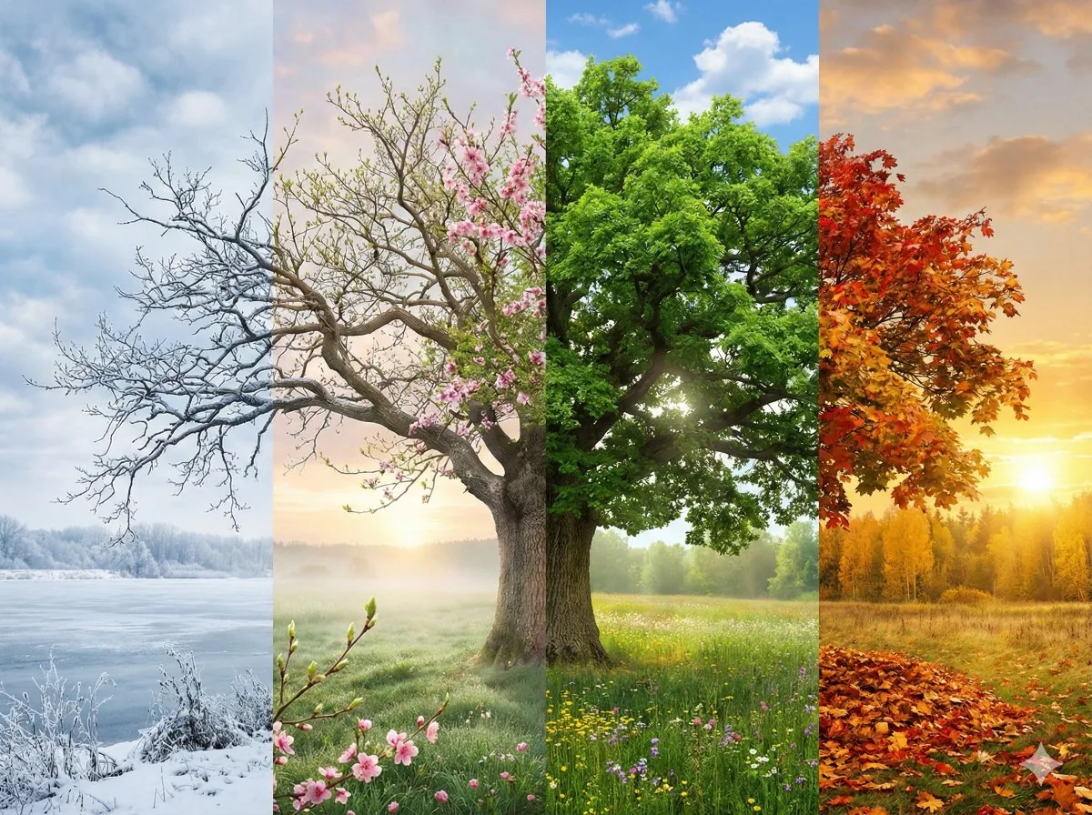 Four Seasons Transition Prompt reference