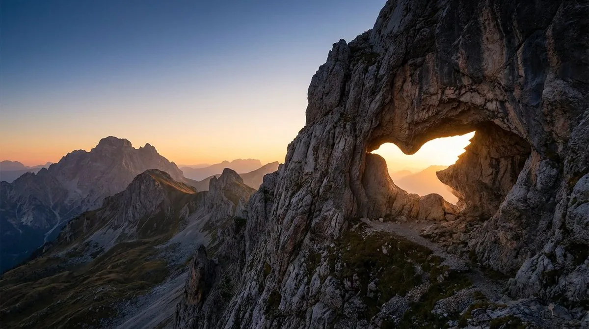 Landscape with a Shape-Shaped Cave Entrance reference