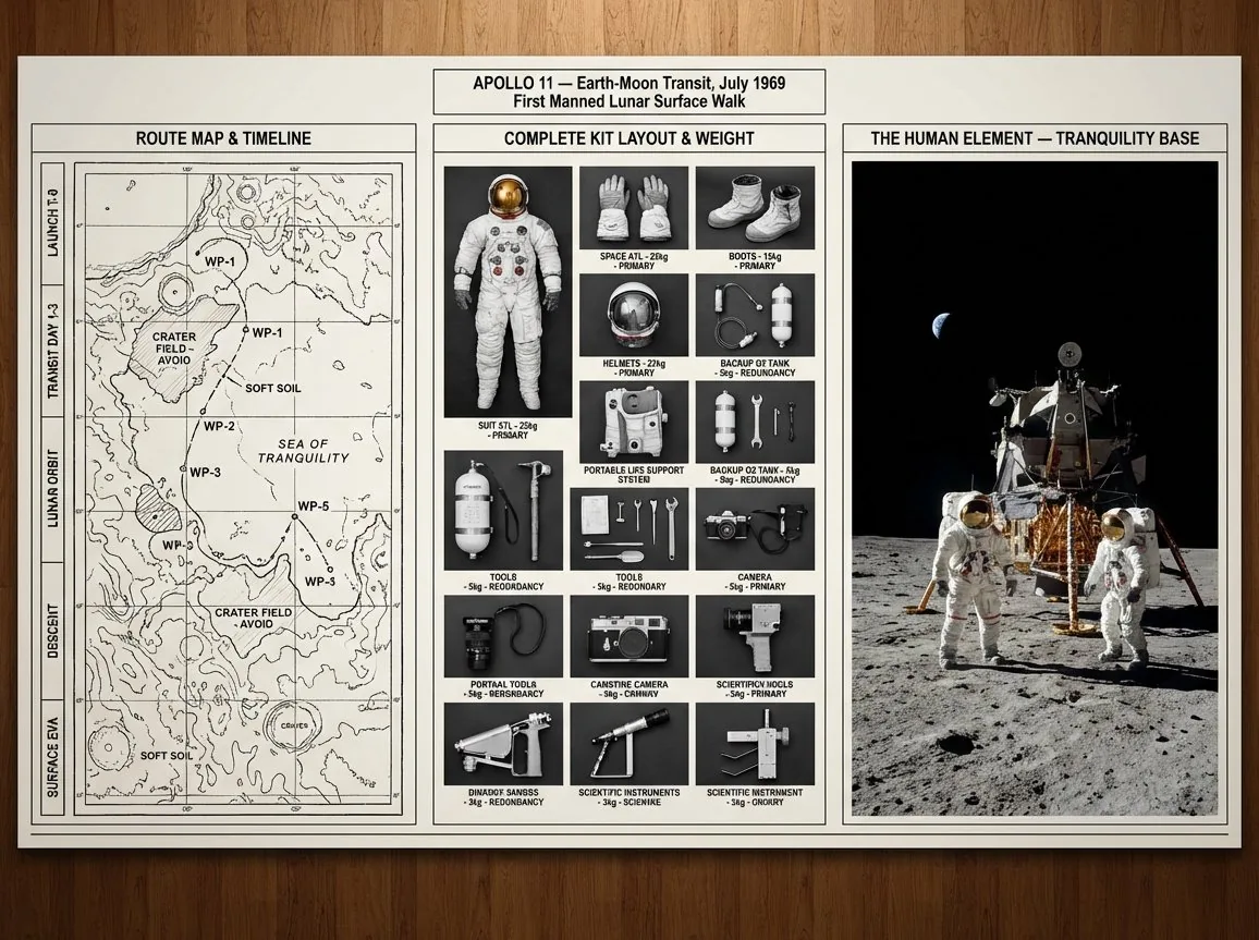 Expedition Planning Board Collage Prompt reference