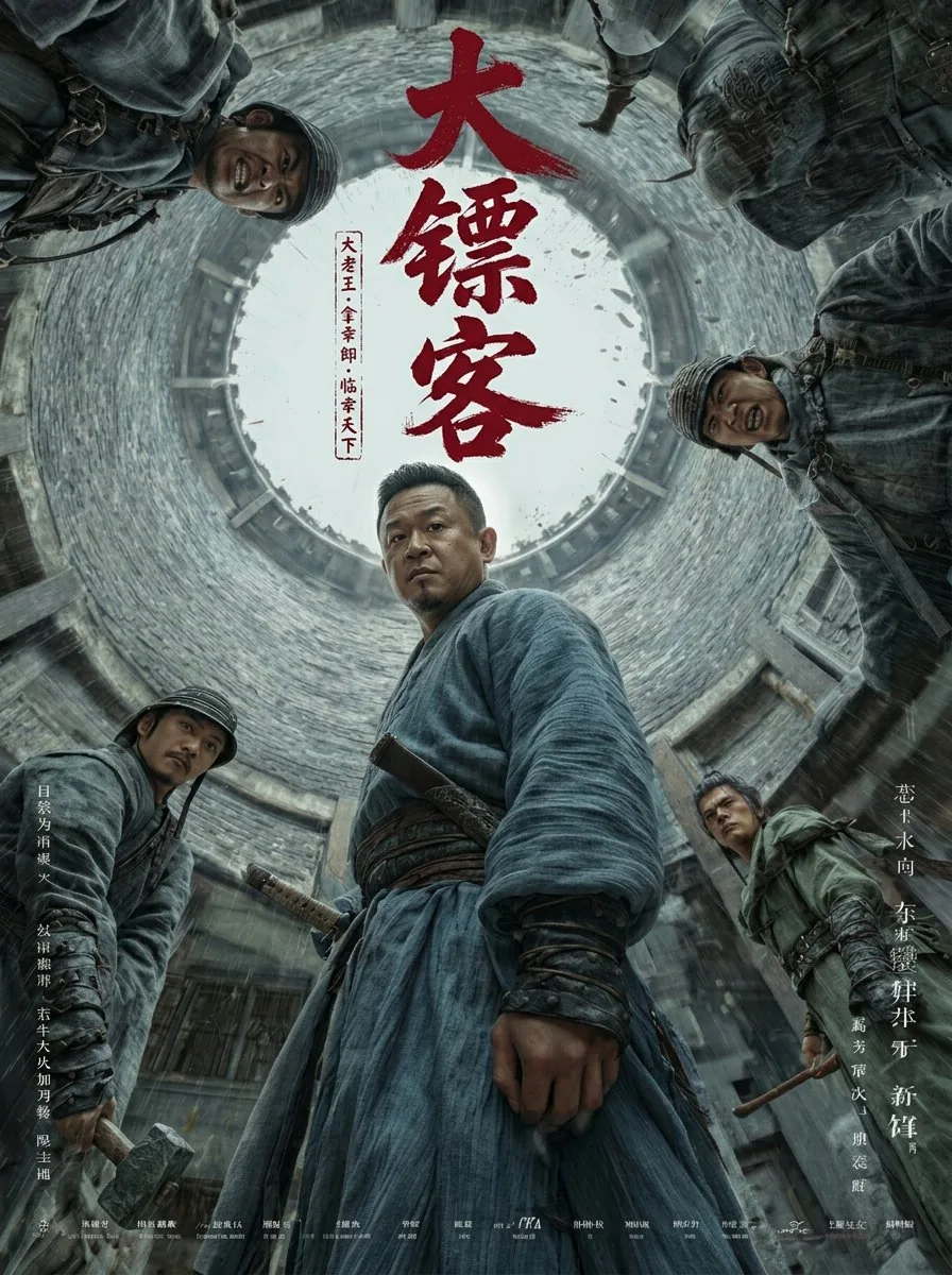 Detailed Ancient Martial Arts Movie Poster Prompt - Nano Banana Pro AI Prompt for Poster / Flyer reference