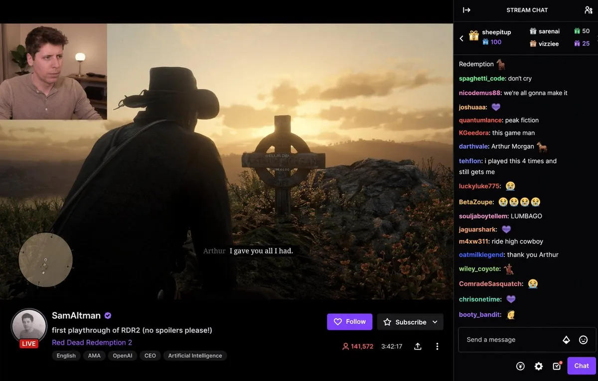 Live Stream Interface Mockup reference