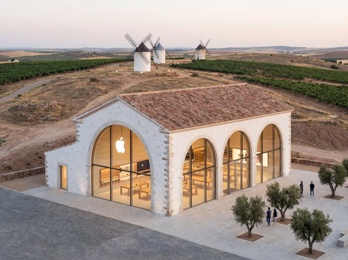 Apple Store in La Mancha Comparison reference
