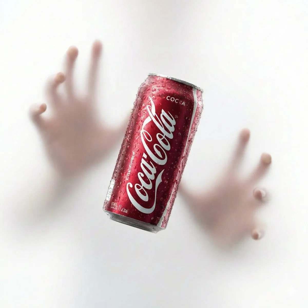 Ethereal Product Visual with Frosted Glass Hands - Nano Banana Pro AI Prompt for Product Marketing reference