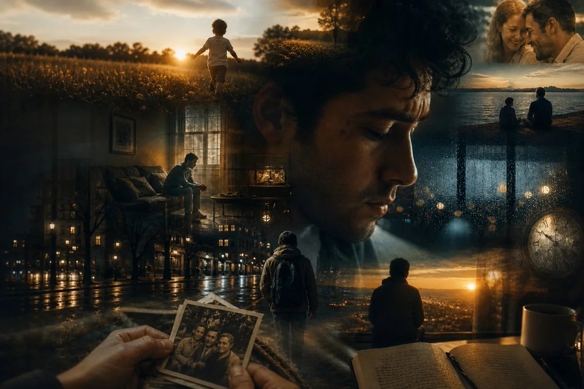 Dreamlike Double Exposure Montage reference