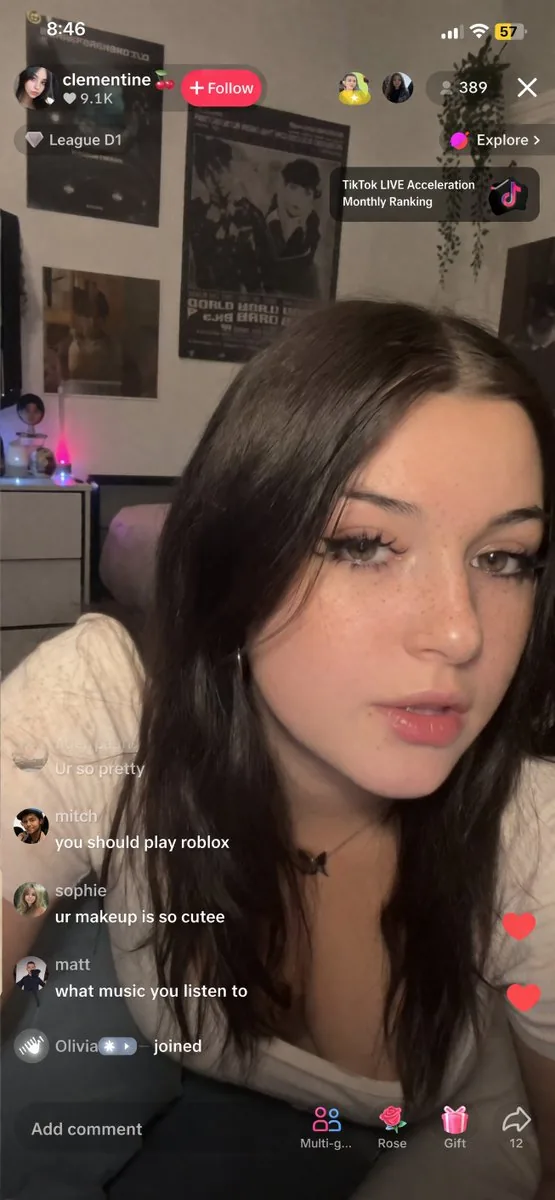 TikTok Streamer UGC Style Prompt reference