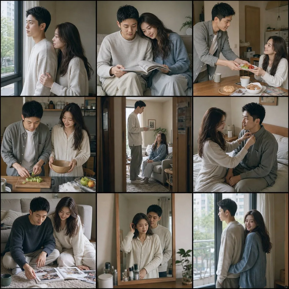 Fujifilm Style Home Couple Portraits reference