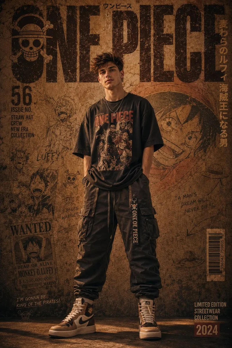 Urban Streetwear Manga Cover reference