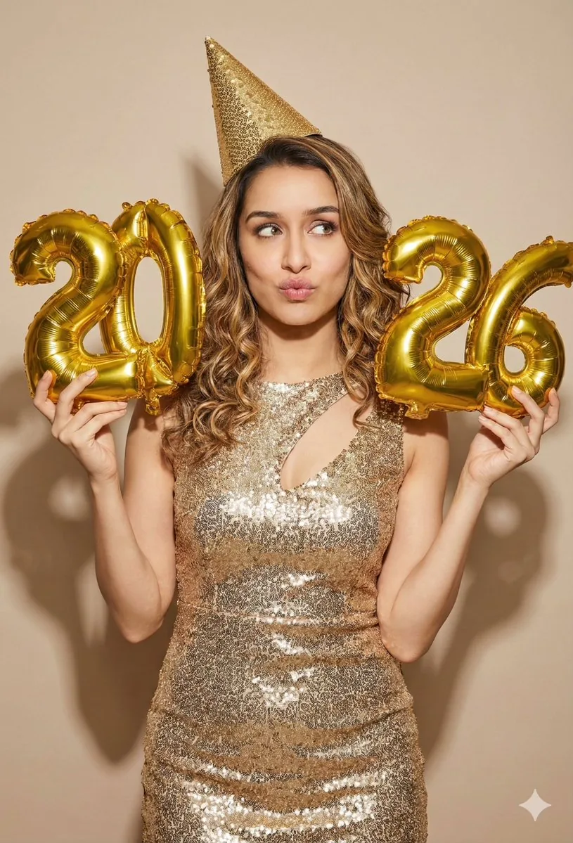 New Year 2026 Postcard and Studio Portrait Prompts - Nano Banana Pro AI Prompt for Poster / Flyer reference