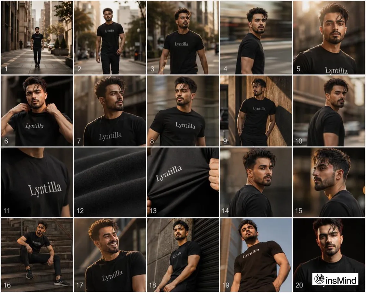 Sequential Fashion Storyboard Collage reference