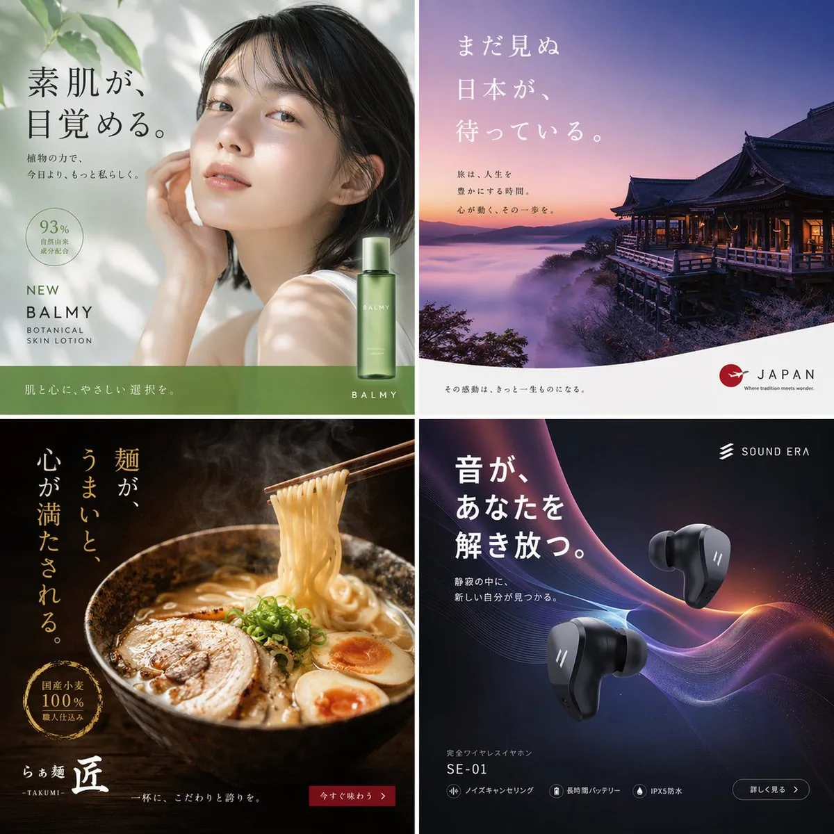 2x2 Japanese Advertisement Grid reference