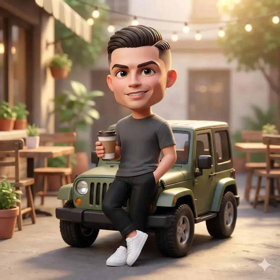 Pixar-Style Chibi Character Prompt reference