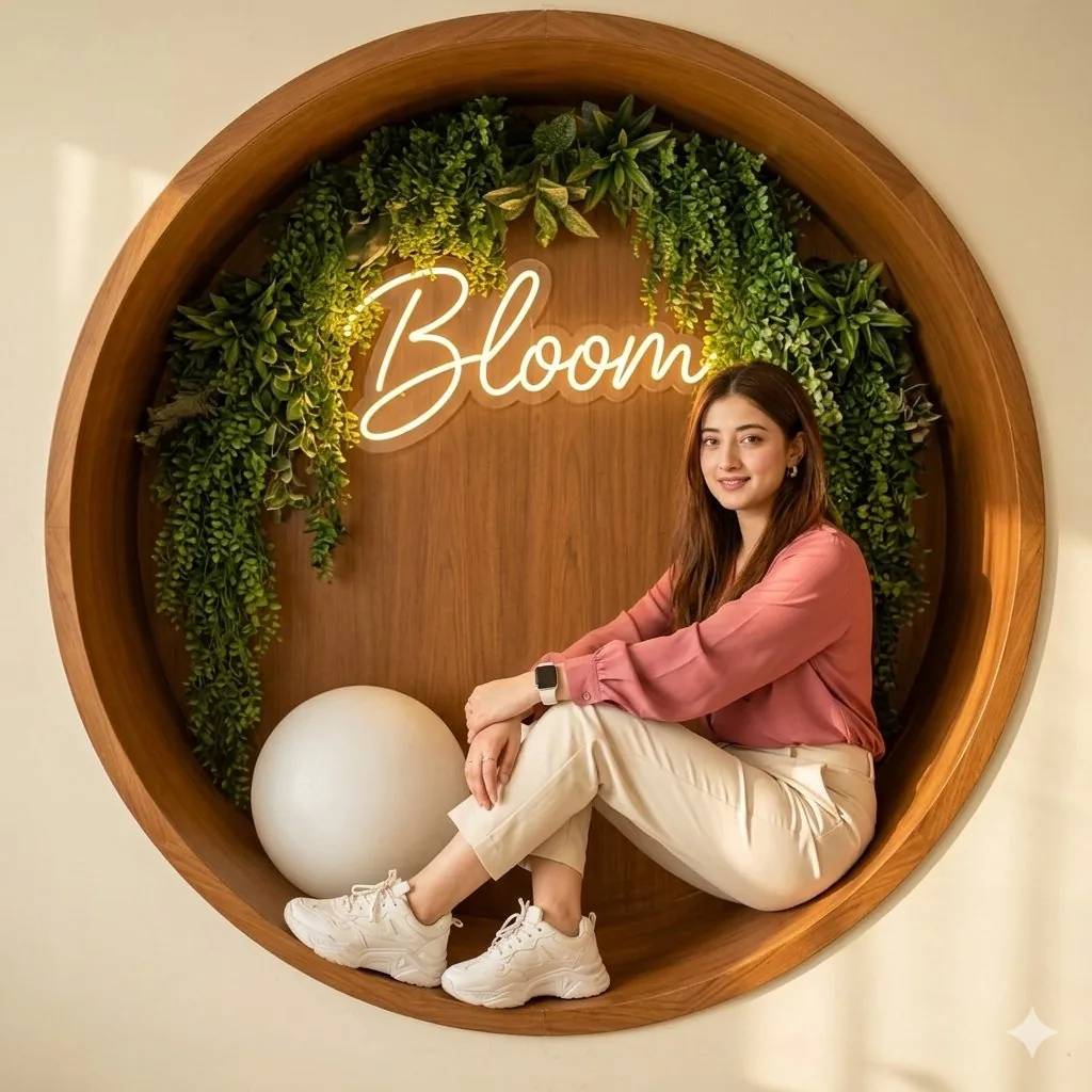 Modern Lifestyle Indoor Nook Portrait reference