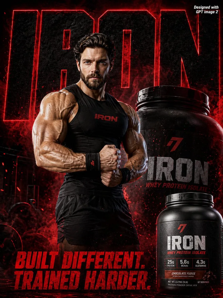 Supplement Brand Ad Campaign reference