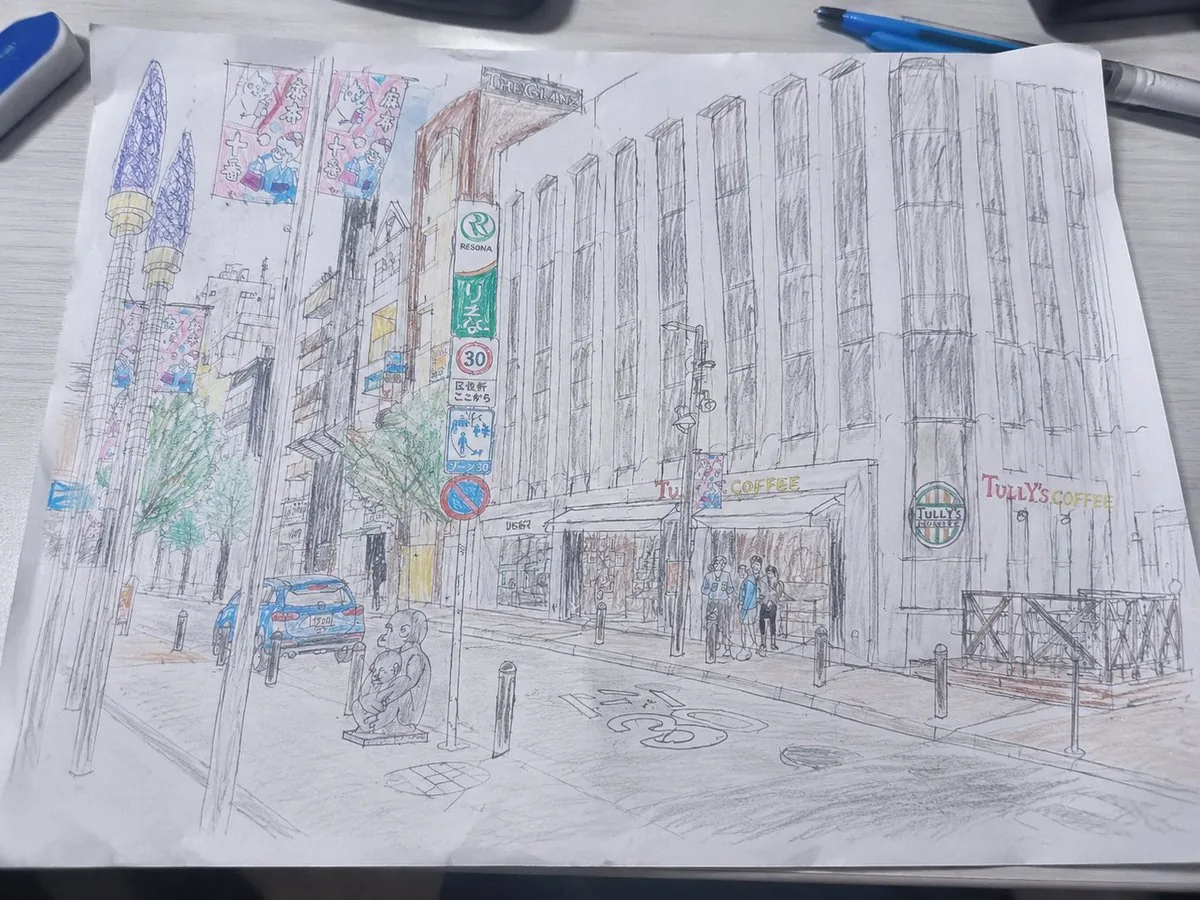 Mediocre Drawing Style Illustration reference