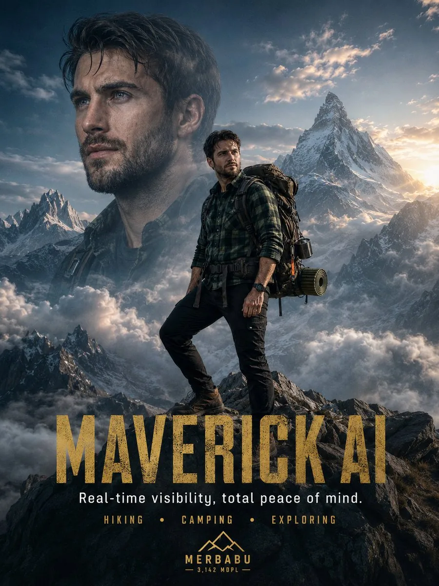 Himalayan Hiker Adventure Poster reference
