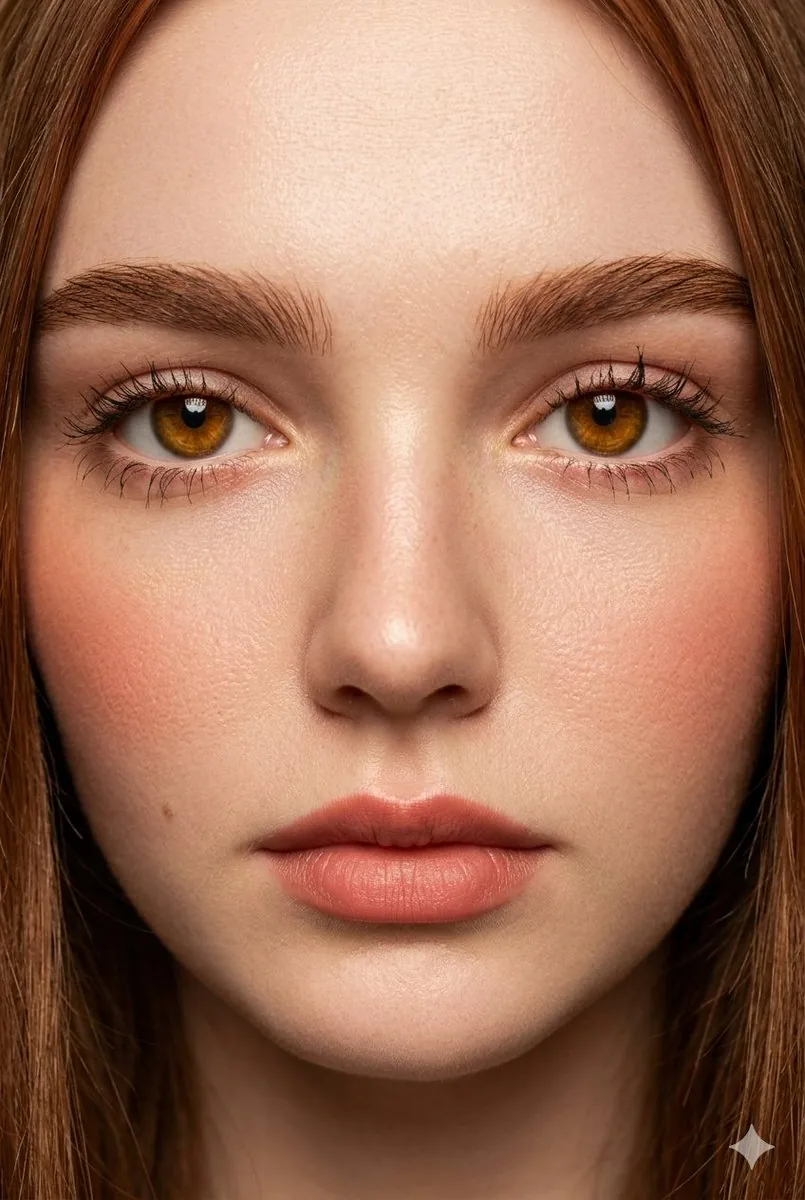 Extreme Close-Up Fashion Beauty Portrait reference