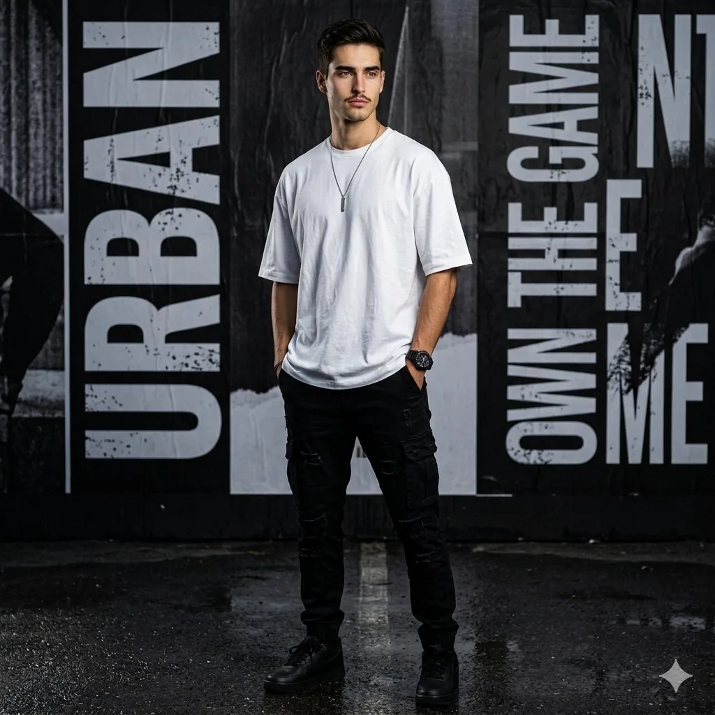 Urban Noir Fashion Editorial reference