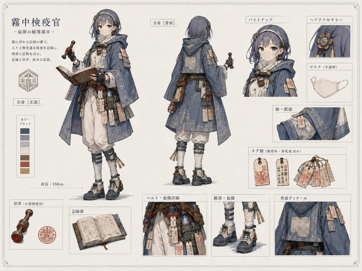 Realistic Character Proportion Adjustment reference
