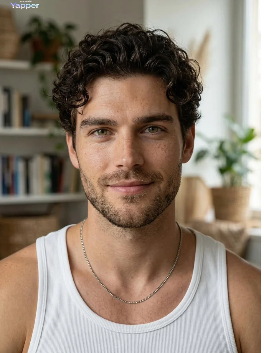 Ultra-realistic Portrait of a Young Man reference