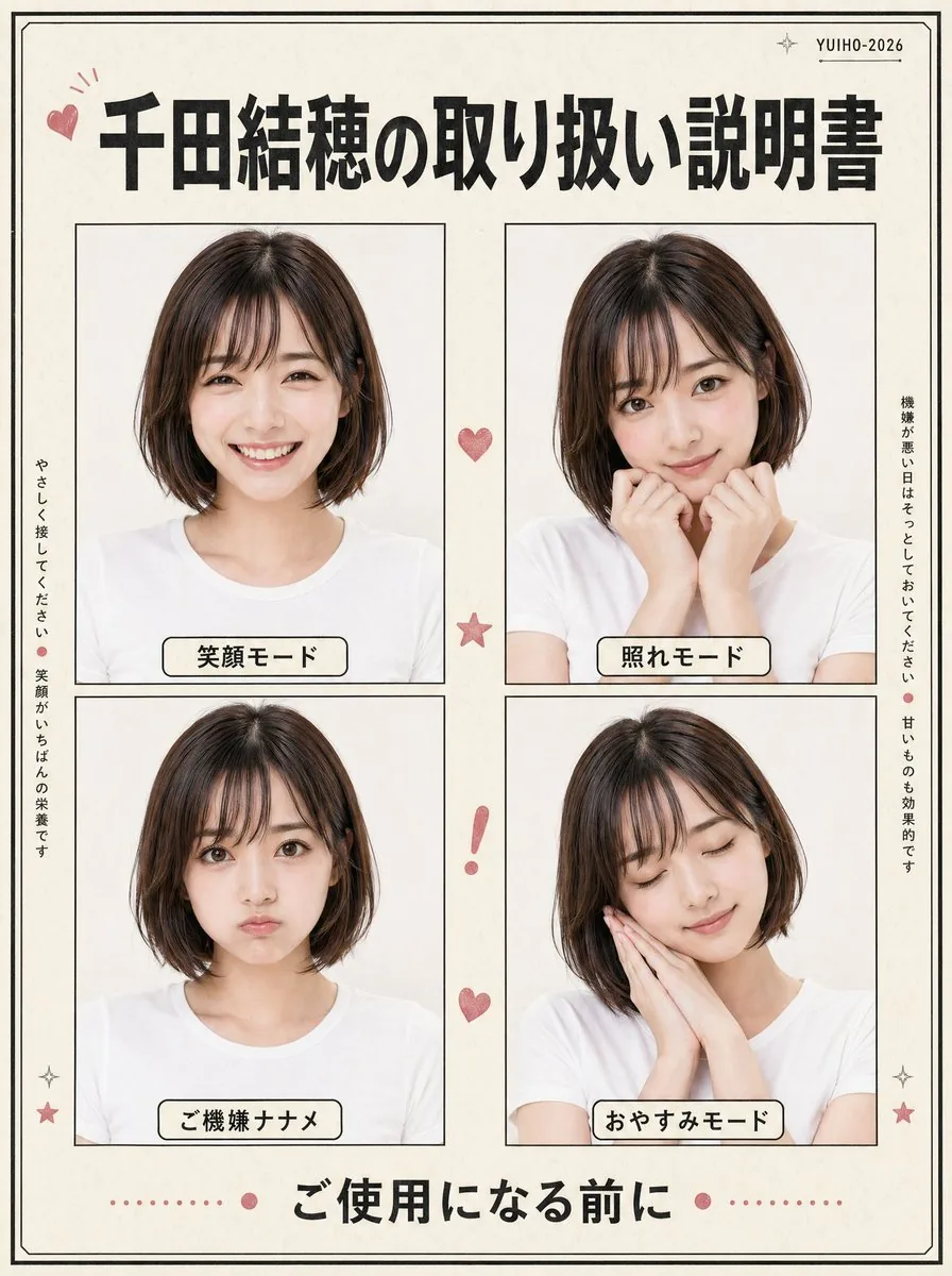 Japanese Character Manual Poster reference