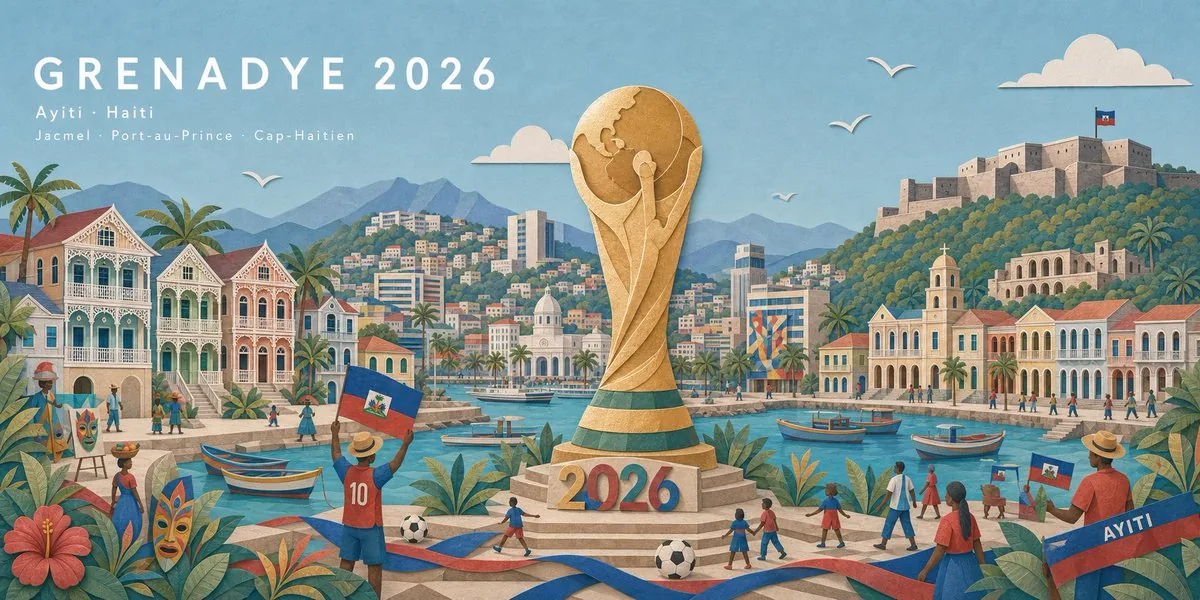 Haitian Football Poster Panorama reference