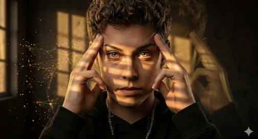 Chiaroscuro Psychic Concentration Portrait reference