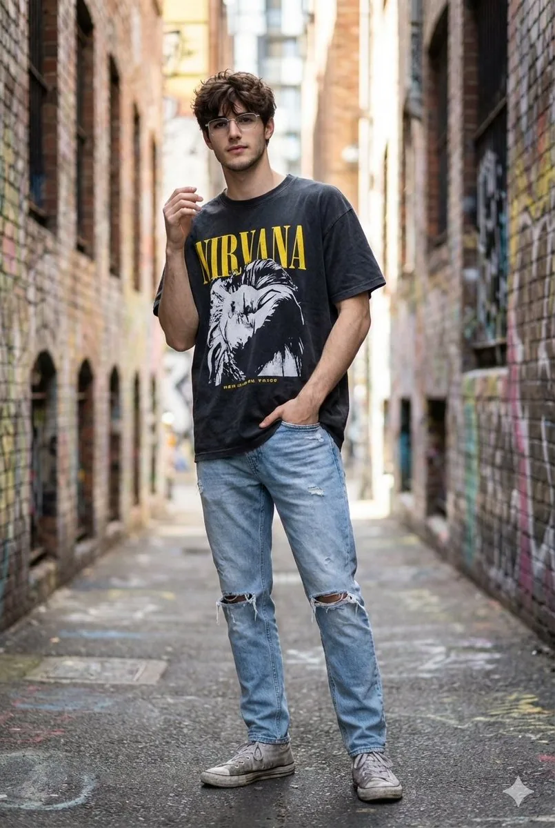 Hyper-Realistic Street Style Portrait Prompt reference