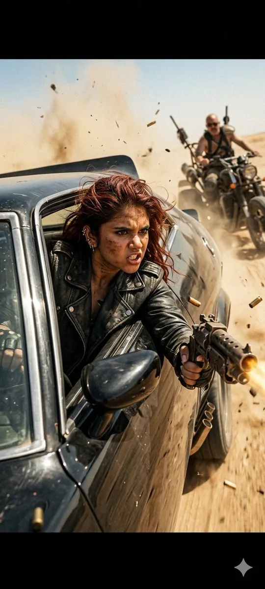 Mad Max Action Desert Chase reference