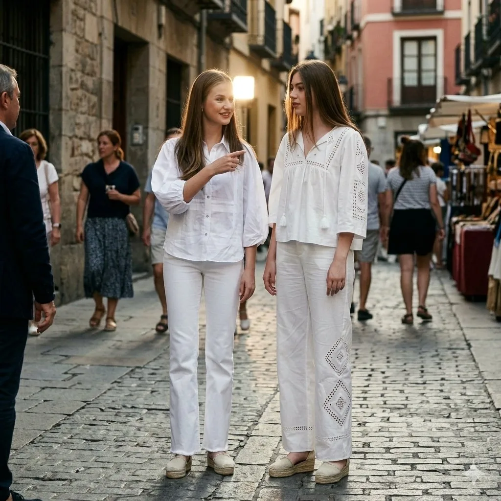 Candid Paparazzi Street Fashion in All White - Nano Banana Pro AI Prompt for Social Media Post reference