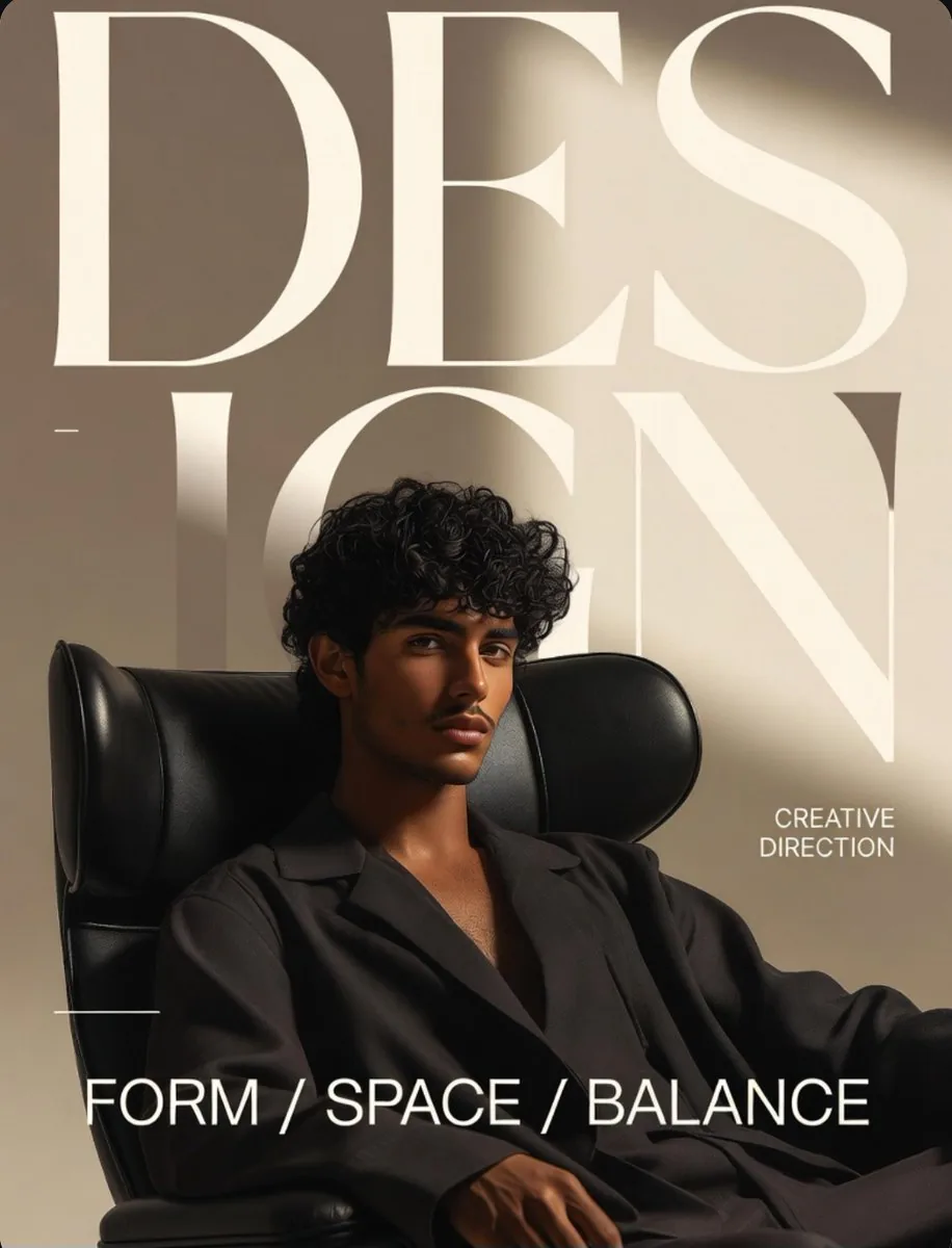 Editorial Magazine Cover Portrait reference