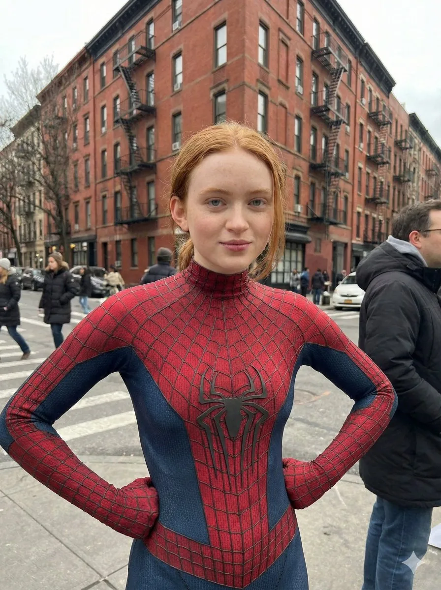 Candid Superhero Portrait in NYC - Nano Banana Pro AI Prompt for Social Media Post reference