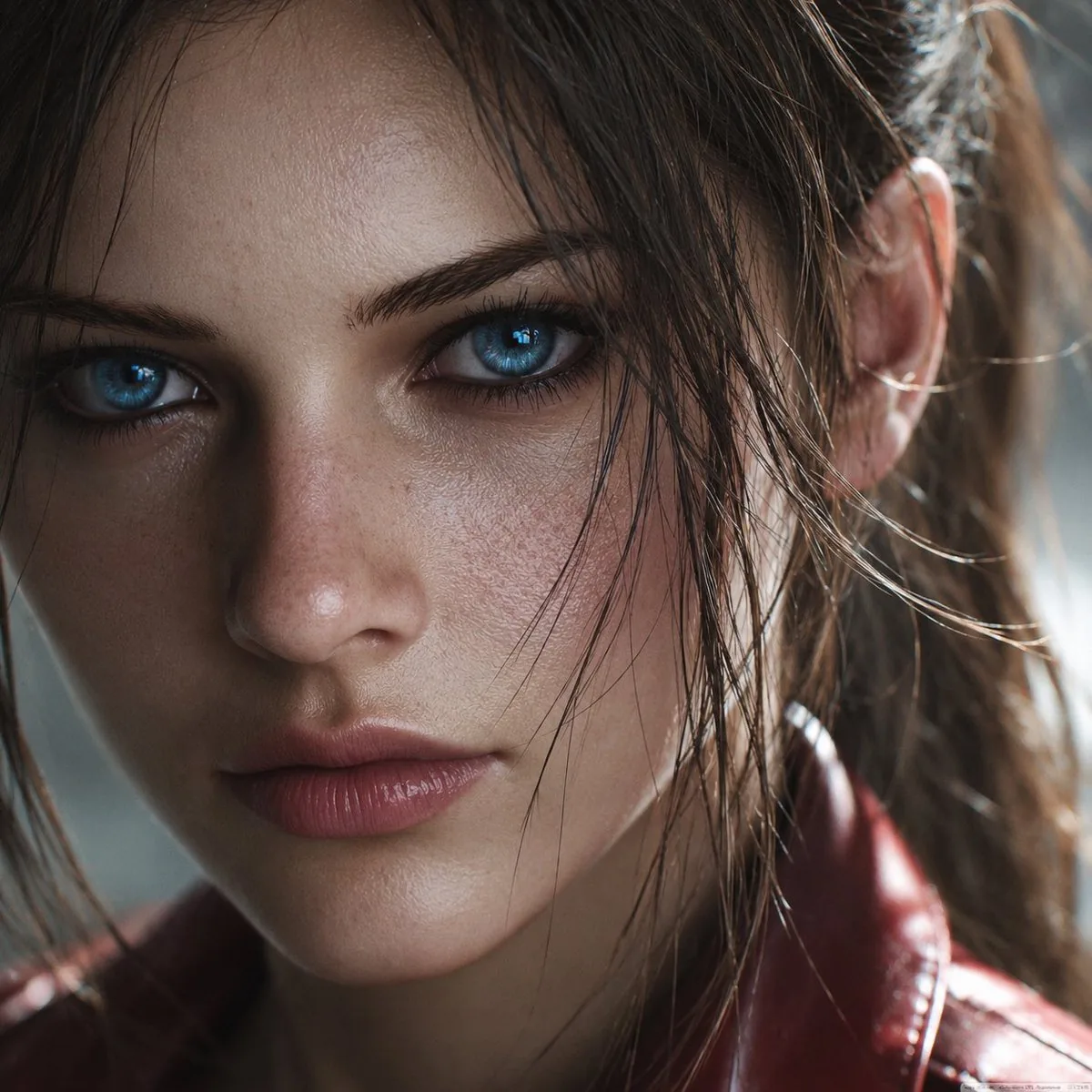Photoreal Claire Face Restoration reference