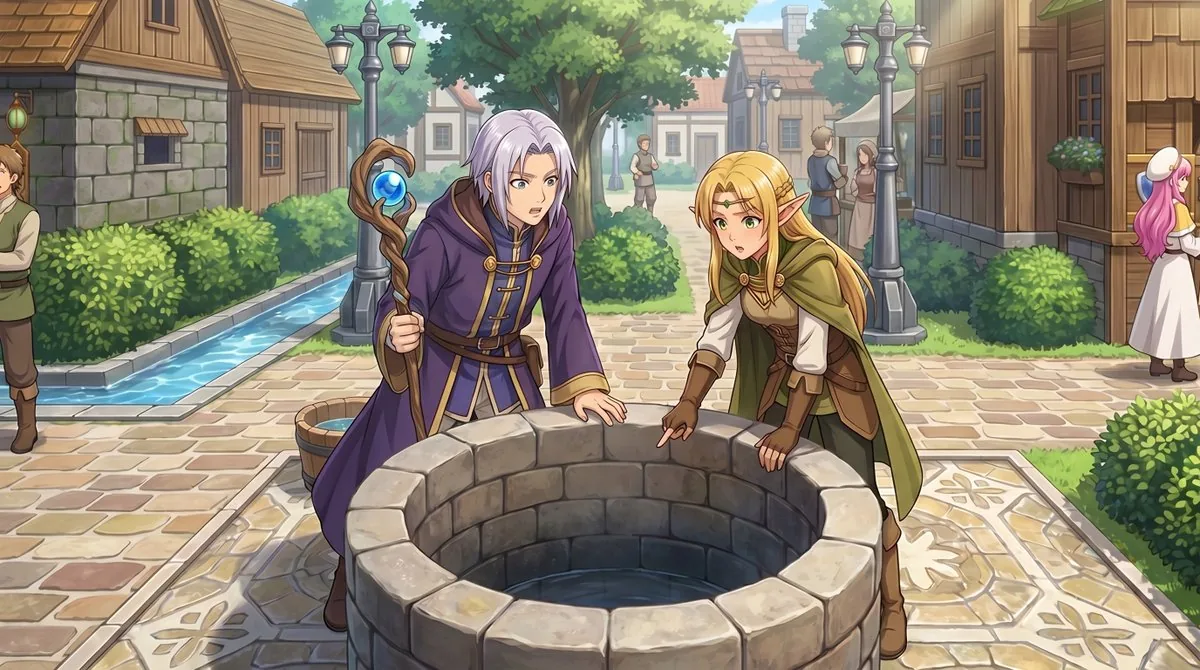 RPG Map to Anime Event Scene reference
