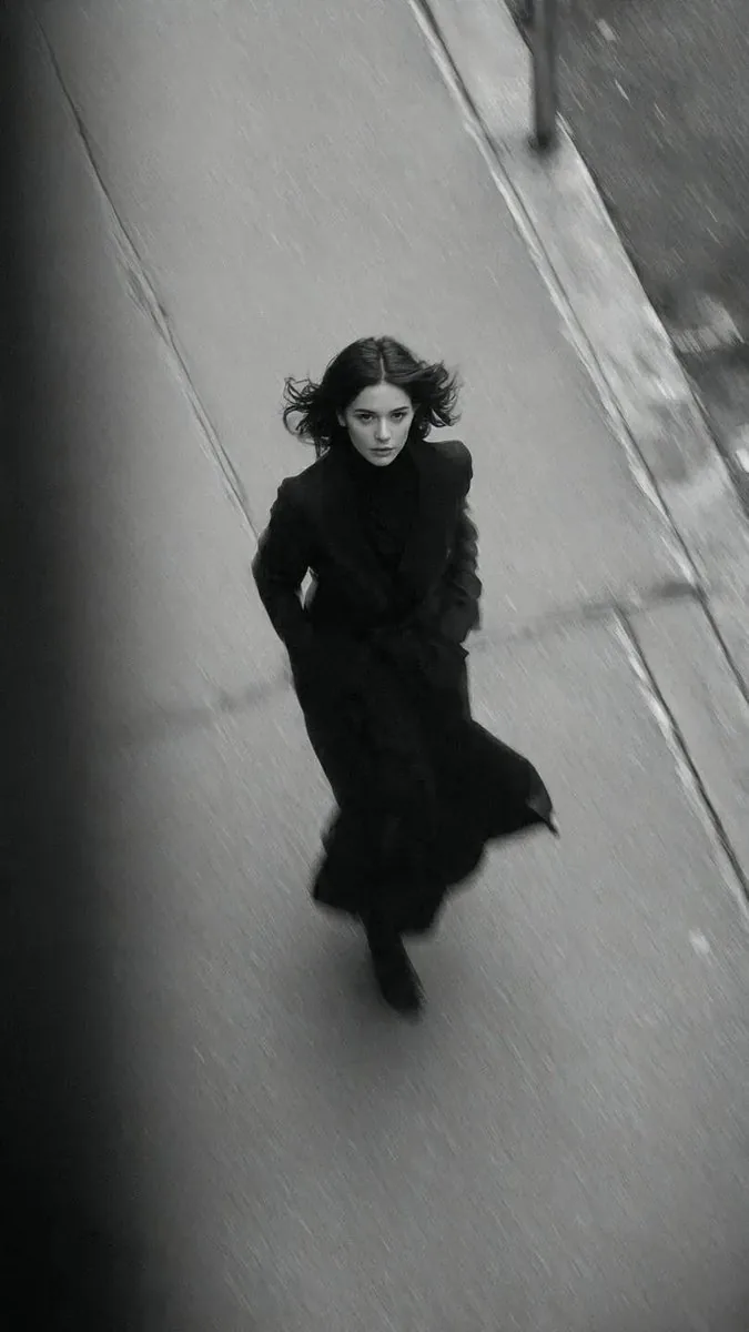 Black and White Vogue Fashion Shoot reference