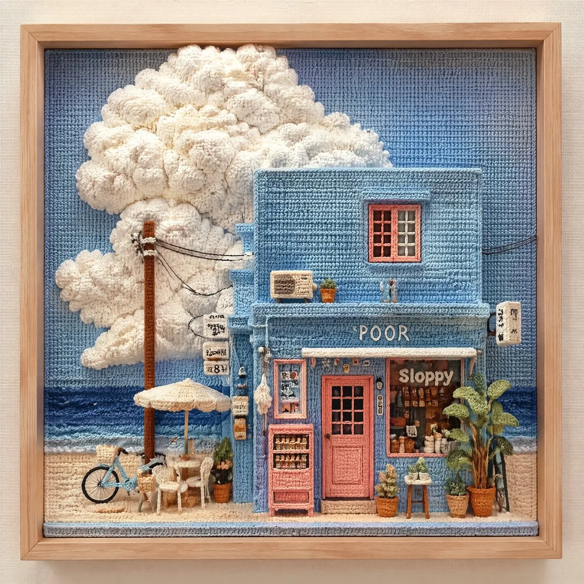 3D Tactical Crochet Art Diorama reference