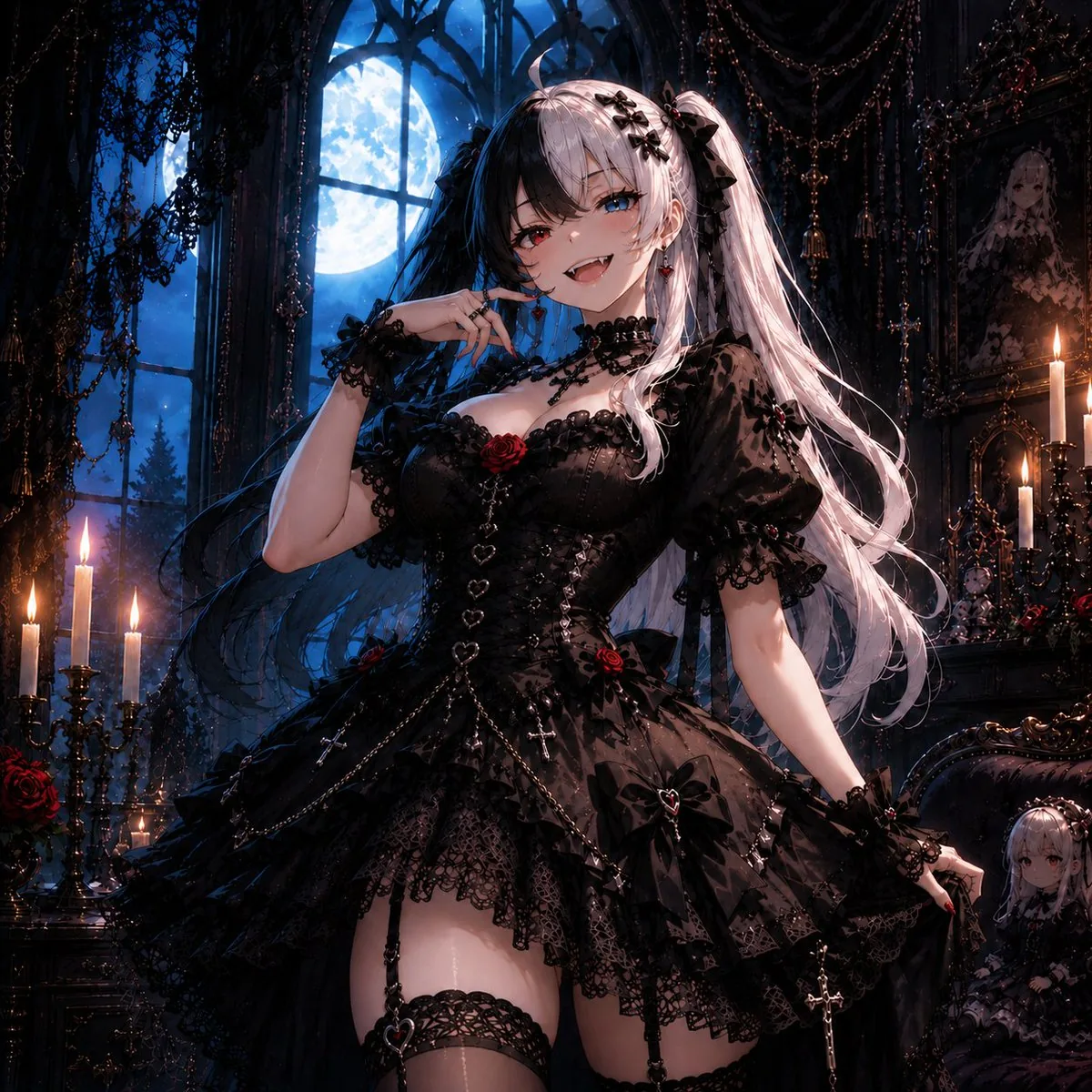 Feisty Gothic Lolita Girl reference