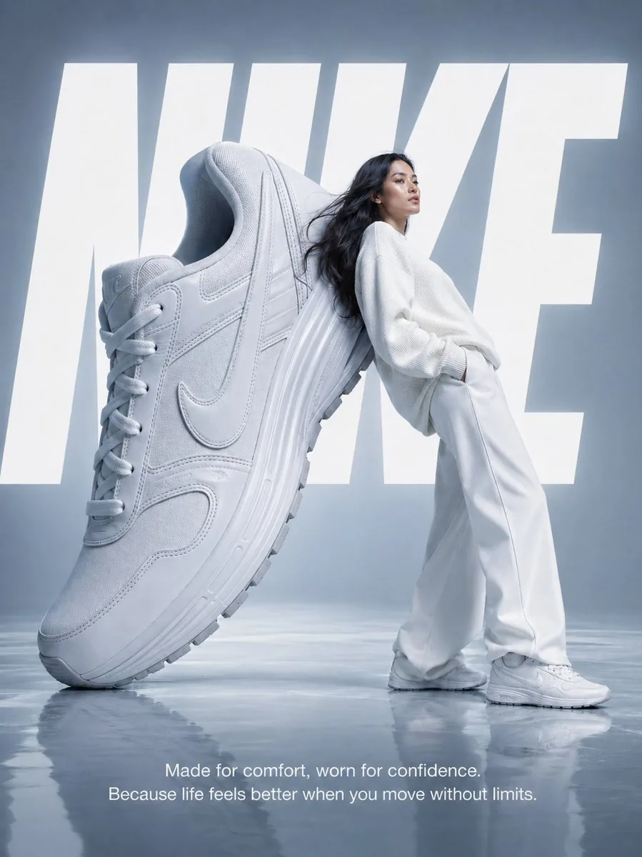 Nike Surreal Poster From Reference reference