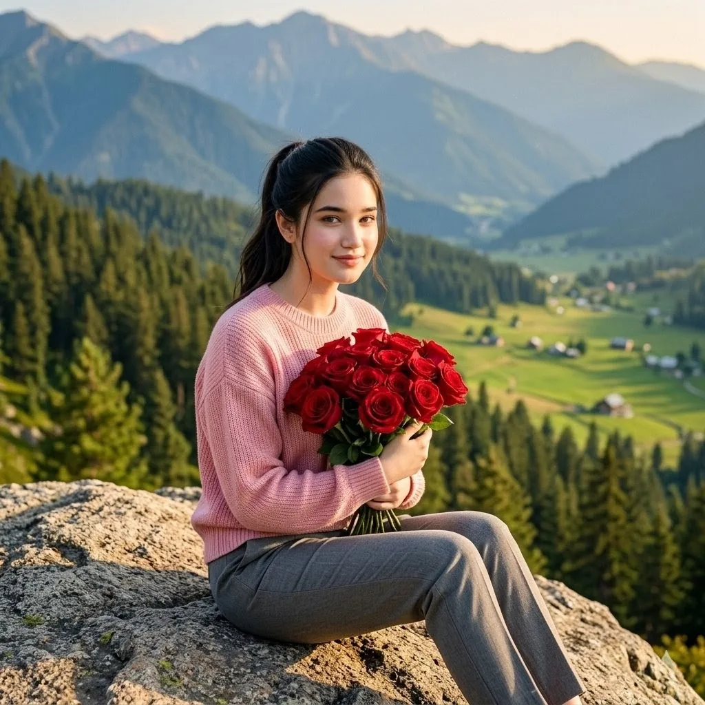 Mountain Rose Portrait reference