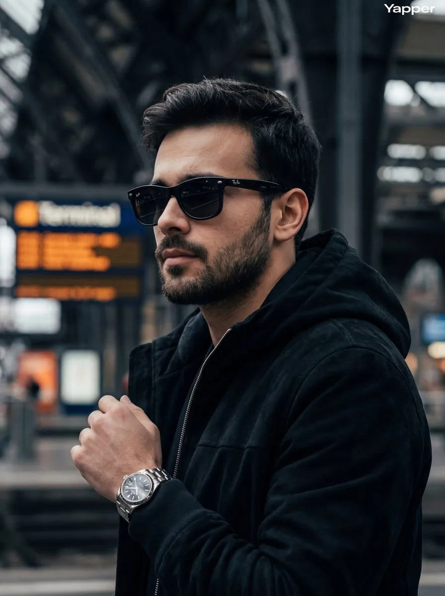 Cinematic Street Photography Portrait - Nano Banana Pro AI Prompt for Social Media Post reference