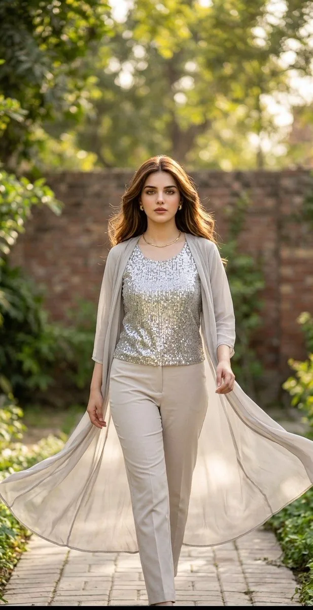 Elegant Garden Fashion Editorial reference
