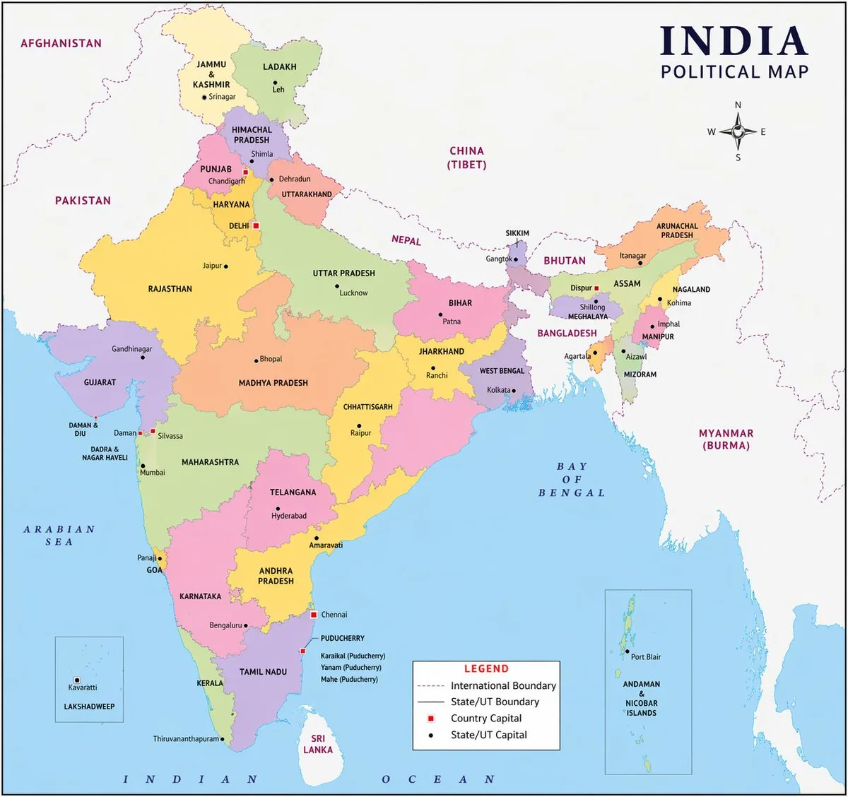 Political Map Visualization reference