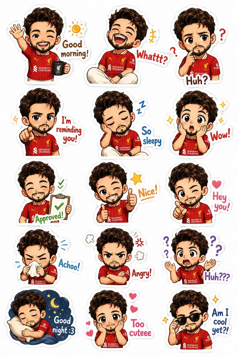 Custom Chibi Sticker Pack - Nano Banana Pro AI Prompt for Game Asset reference
