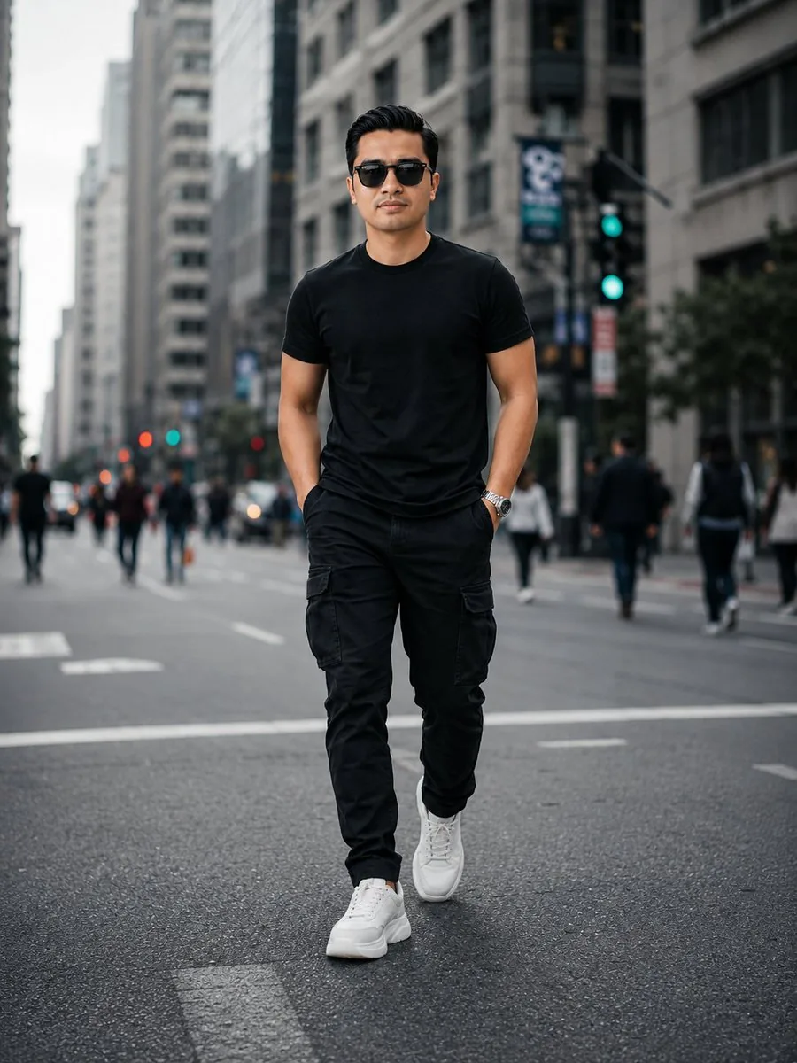 Urban Street Fashion Portrait reference