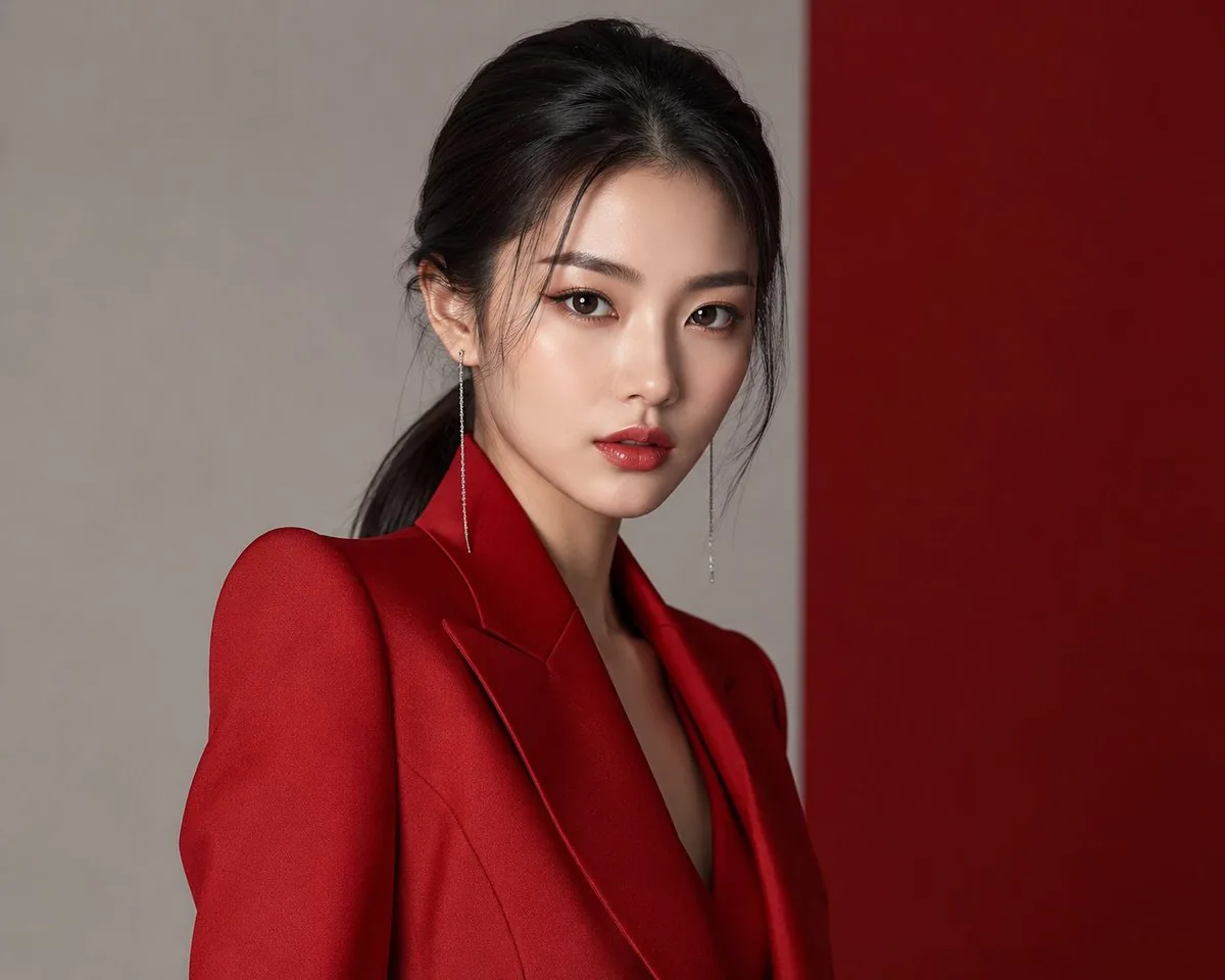 Vogue Korea Editorial Portrait reference