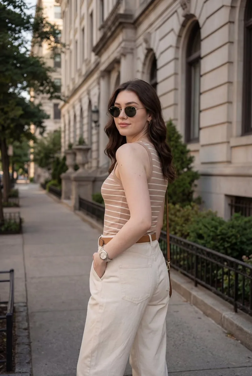 Fashion Lifestyle Street Portrait Prompt - Nano Banana Pro AI Prompt for Social Media Post reference