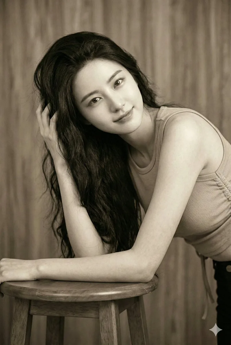 Hyper-Realistic Vintage Sepia Portrait Prompt reference
